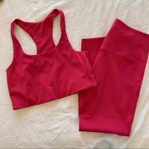 Girlfriend collective Set Super Bloom size M